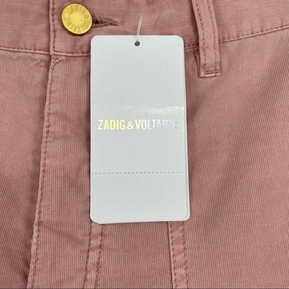 Zadig & Voltaire Corduroy Pants NWT 38/M - Picture 8 of 12